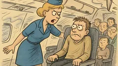 Dowcip: Stewardessa mówi – No i po co te...