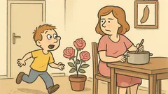 Dowcip: Biegnie synek do mamy, pyta...